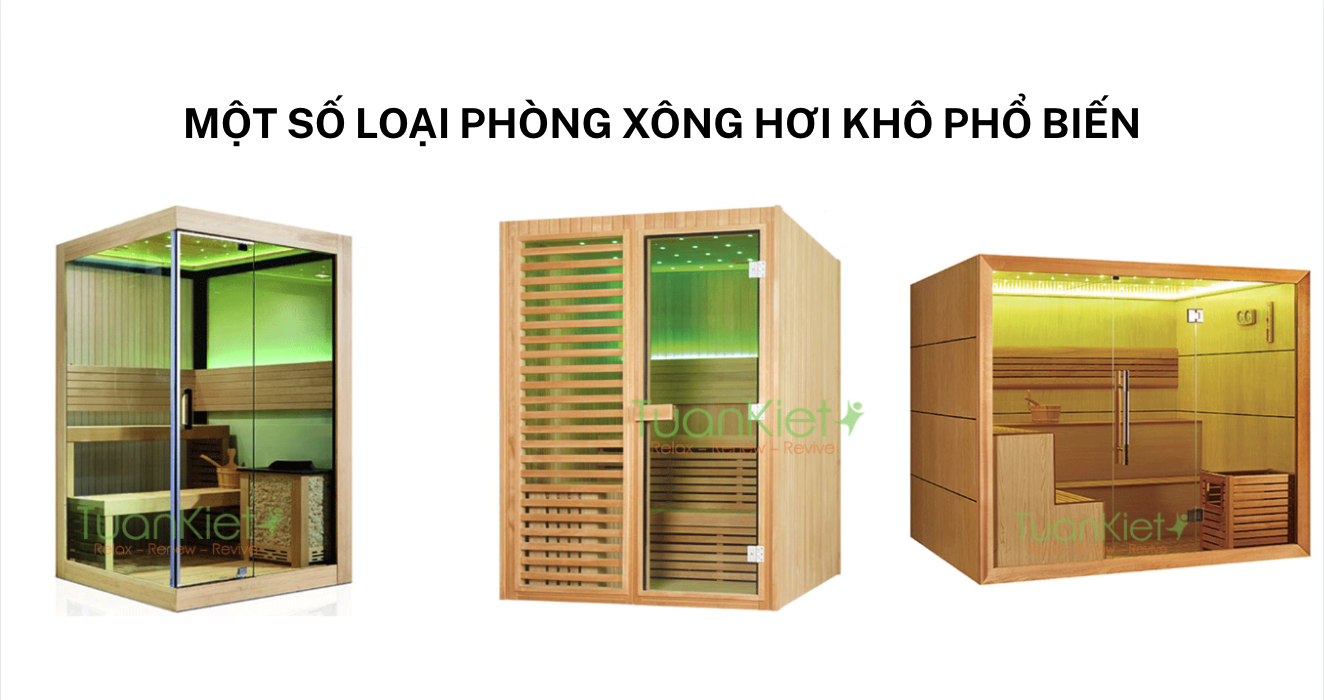 Phòng xông hơi khô phổ biến hiện nay